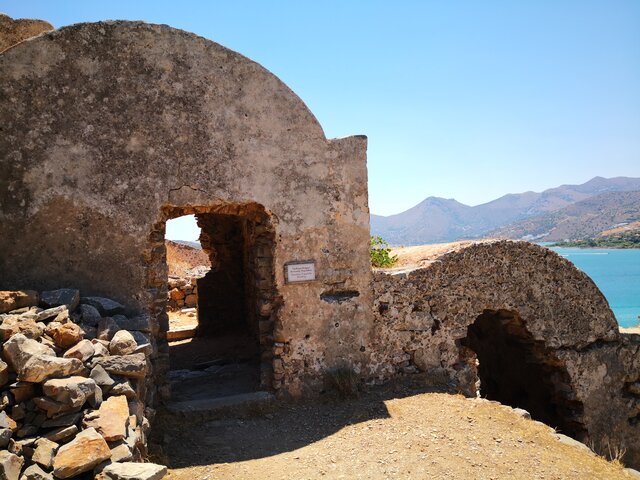 Ile de Spinalonga - Bâtiment Vénitien